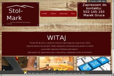 Stol-Mark Marek Gruca. Schody drewniane, balustrady drewniane, stolarz - Schody Drewniane Biała Niżna