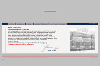 Strama Transport i Logistyka Józef Strama - Transport Łomianki