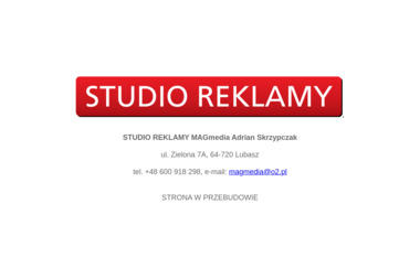 Studio Reklamy Mag Media Adrian Skrzypczak - Firma Reklamowa Czarnków