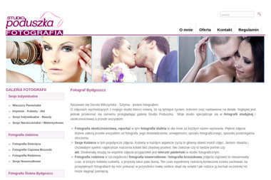 Studio Poduszka, fotograf, usługi fotograficzne - Sesje zdjęciowe Bydgoszcz
