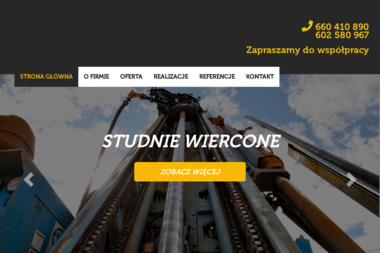 PUH Agma Janusz Zebrowski. Studnie głębinowe, odwierty - Profesjonalne Badanie Geotechniczne Maków Mazowiecki