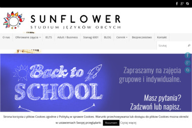 Sunflower - Lekcje Angielskiego dla Dzieci Koszalin