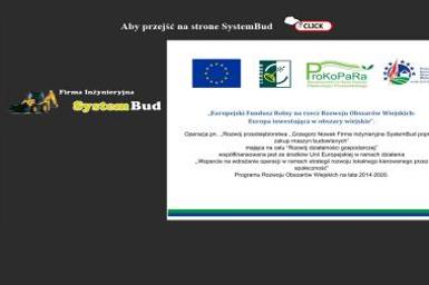 Firma Inżynieryjna Systembud Grzegorz Nowak - Roboty ziemne Klimontów