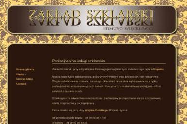 Zakład Szklarski Edmund Więckiewicz - Szklarz Słupsk