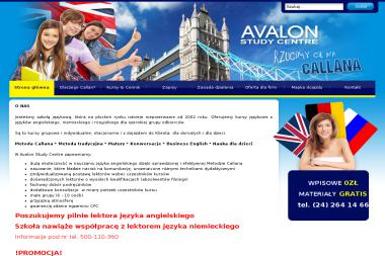 Avalon Study Centre Maria Wróblewska - Tłumaczenie Angielsko Polskie Płock