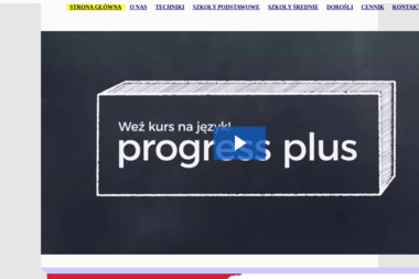 Szkoła Języka Angielskiego Progress Plus, A.S.Spyt. Język angielski, kursy angielskiego - Szkoła Językowa Kraków