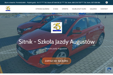 Sitnik - Szkoła Jazdy - Nauka Jazdy Augustów