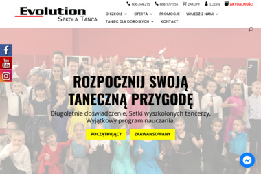 Szkoła Tańca Evolution Firma Handlowo Usługowa S.C. Agnieszka Filipczak Łukasz Wiśniewski - Nauka Tańca Kraków