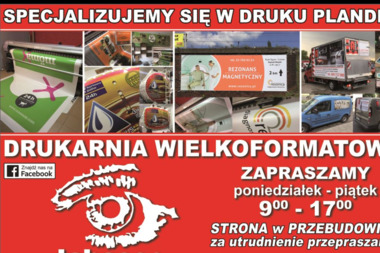 Agencja Reklamy i Drukarnia Wielkoformatowa Tabasco - Usługi Poligraficzne Sosnowiec