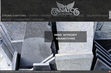 Tanatos Nagrobki Granitowe Jerzy Gąsior - Nagrobki Bratkowice