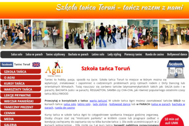 Szkoła Tańca Agni - Nauki Tańca Towarzyskiego Toruń