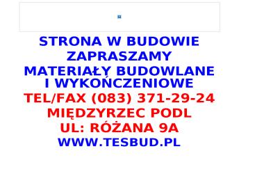 Przedsiębiorstwo Handlowo Usługowe Tesbud Tadeusz Stefaniak - Kampanie Marketingowe Międzyrzec Podlaski
