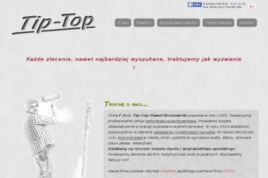 Paweł Bronowicki FHU Tip Top - Montaż wykładzin Opole