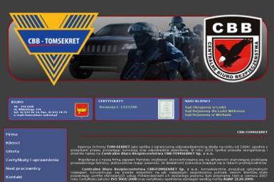 Agencja Ochrony Tom Sekret Sp. z o.o. - Agencja ochrony Łódź