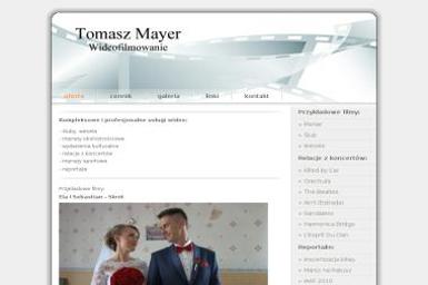 Tomasz Mayer. Wideofilmowanie, kamerzysta - Wideofilmowanie Bydgoszcz