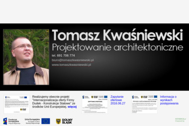 Tomasz Kwaśniewski-Projektowanie Architektoniczne - Firma Architektoniczna Oława