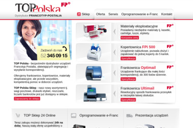 Top Polska. Frankownica, kopertownica - Modernizacja komputerów i sieci Bydgoszcz