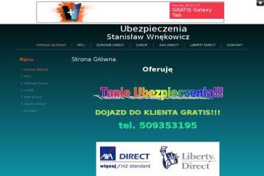 Ubezpieczenia. Stanisław Wnękowicz - Ubezpieczenia Roztoka