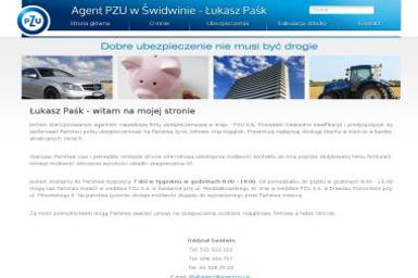 Agent ubezpieczeniowy - Łukasz Paśk - Ubezpieczenie Świdwin