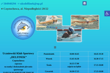 Uczniowski Klub Sportowy Delfinek - Nauka Pływania Częstochowa