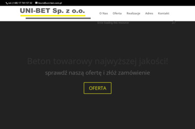 Uni Bet Sp. z o.o. - Usługi Betoniarskie Rudna Mała