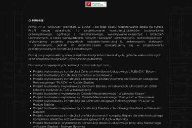 Przedsiębiorstwo Projektowo Usługowe Unidom Sp. z o.o. - Architekt Siemianowice Śląskie