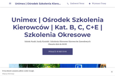 Unimex Ośrodek Szkolenia Kierowców - Nauka Jazdy Kraśnik