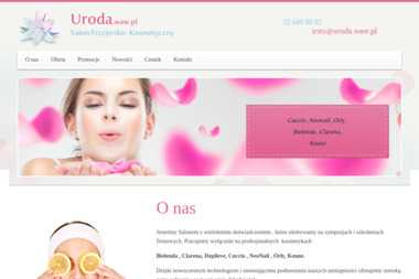 Salon Kosmetyczny Śliwecka Magdalena Nazwa Skr&oacute;cona Salon Kosmetyczny - Salon Piękności Warszawa