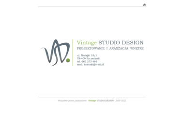 Vintage Studio Design - Projekty Wnętrz Szczecinek