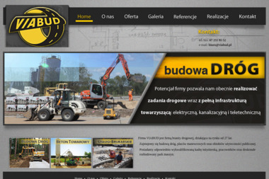 Firma Viabud Jacek Gruszkiewicz. Beton, beton towarowy, betoniarnia - Usługi Brukarskie Walkowice