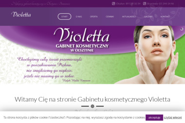 Violetta Gabinet Kosmetyczny - Rehabilitacja Kręgosłupa Olsztyn