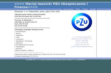 PZU Agencja Ubezpieczeniowa Maciej Iwanicki - Agent Ubezpieczeniowy Oborniki