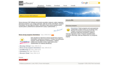 Vsd Software Piotr Jaczewski - Projektowanie Stron www Gdynia