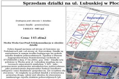 14 działek - Agencja nieruchomości Płock