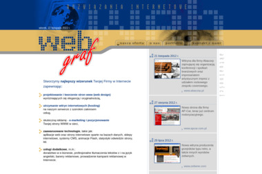 Webgraf Dominik Białek - Projektowanie Stron www Łódź
