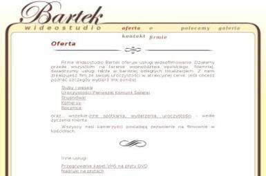 Wideostudio Bartek. Wideofilmowanie, filmowanie - Wideofilmowanie Ciepielowice