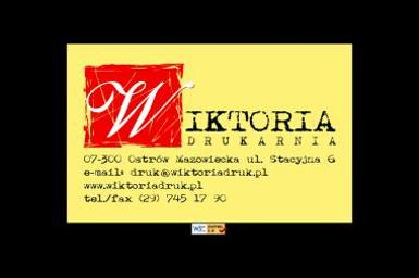 Drukarnia Wiktoria. Wojciech Siwek - Ulotki Ostrów Mazowiecka