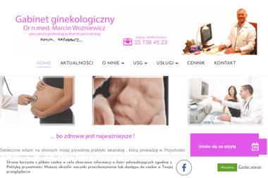 Gabinet Ginekologiczny Usg dr n. med. Marcin Woźniewicz - Ginekolog Mińsk Mazowiecki
