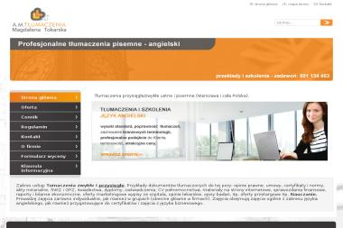 A.M. Tłumaczenia Magdalena Tokarska - Tłumacz Języka Angielskiego Sokołów Podlaski