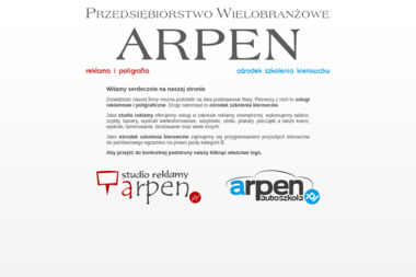 OSK "ARPEN" - Marketing Krosno