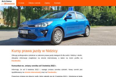 Auto Szkoła Waśniewski - Szkoła Nauki Jazdy Nidzica