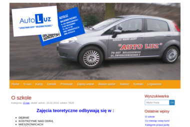 AutoLUZ - Szkoła Nauki Jazdy - Szkoła Nauki Jazdy Boleszkowice