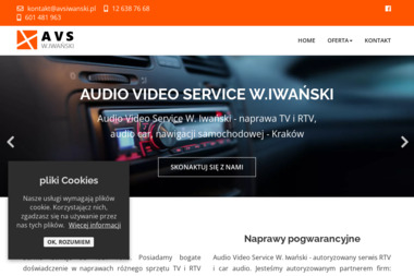 AUDIO VIDEO SERVICE - Serwis Sprzętu RTV Kraków