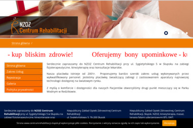Niepubliczny Zakład Opieki Zdrowotnej Centrum Rehabilitacji - Rehabilitacja Kręgosłupa Słupsk