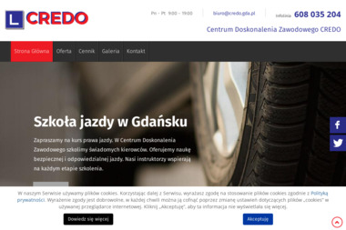 CREDO - Kurs Prawa Jazdy Gdańsk