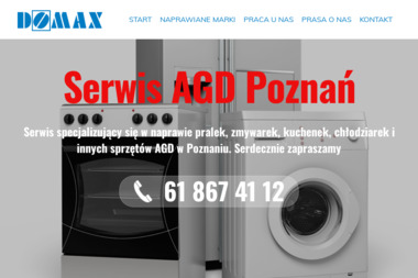 DOMAX - Naprawa odkurzaczy Poznań