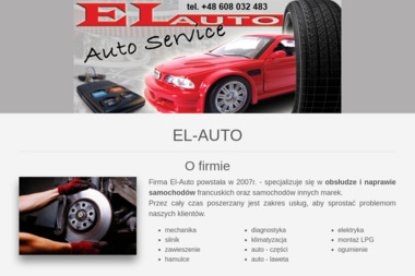 El-Auto - Montaż LPG Olsztyn