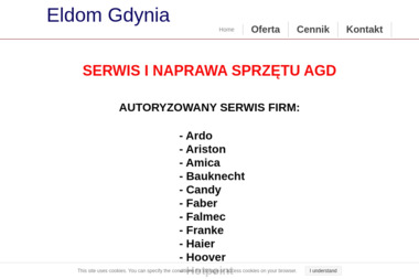 Eldom - Części AGD Gdynia