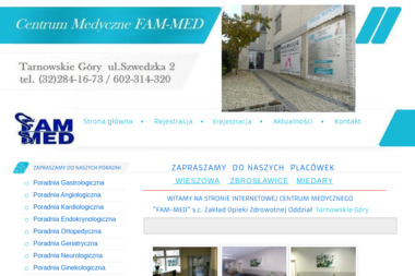 Centrum Medyczne FAM-MED - Ginekolog Zbrosławice