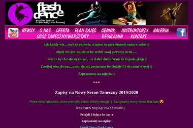 FLASH DANCE - Instruktor Tańca Opole